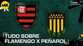 FLAMENGO X PEÑAROL ONDE ASSISTIR TRANSMISSÃO AO VIVO E HORÁRIO PELA LIBERTADORES [upl. by Merci]