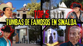 TOP 5  TUMBAS De FAMOSOS En SINALOA😰La Numero 5 Te SORPRENDERA 😱 tumbasdefamosos sinaloa [upl. by Dias]