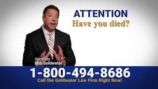 GoldWater Law Firm Commercials PT 1 [upl. by Martinic]