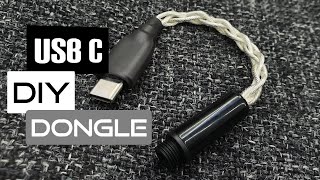 Build your own USB C to 35mm adaptor DIY Tutorial [upl. by Melli]