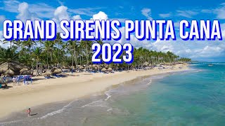 Grand Sirenis Punta Cana Resort amp Aquagames  All Inclusive Dominican Republic 2023 [upl. by Kloster]