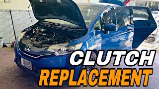 Honda Fit Clutch Replacement  DTC clutch failure issue [upl. by Aklim]