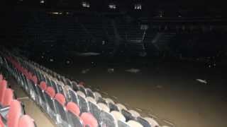 Calgarys Saddledome A look inside a devastated arena [upl. by Burman]