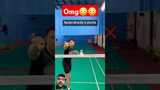 Quick tips the perfect badminton backhand spin net shorts [upl. by Solegnave847]