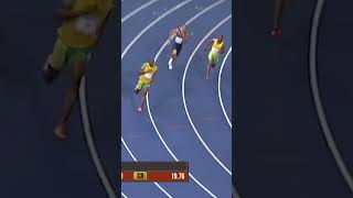 Its been 15 years since Usain Bolts 200m world record 🤯 jamaica sports athletics olympics [upl. by Naik]