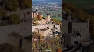 Hohenzollern Castle Charming View castle travelvlog scenery [upl. by Stephenson]