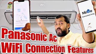 Panasonic Ac Wifi Connection  Panasonic Ac Miraie App  Miraie Panasonic App [upl. by Aimahc138]