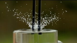 Tuning Fork at 1600fps  The Slow Mo Guys [upl. by Bartholomeus]