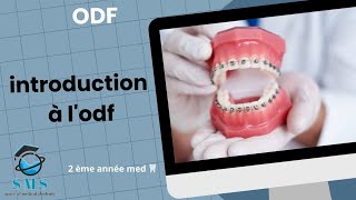 Cours  introduction à lorthopédie dentofascialemodule dodf 2 ème année [upl. by Phillada]