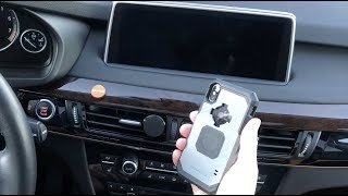 iPhone X Rugged Case  How to use the Vent Mount  Rokformcom [upl. by Dov267]