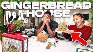 Gingerbread House Competition Plus intense QampA VLOGMAS DAY 5 [upl. by Linders]