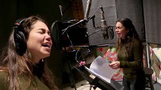 How Far Ill Go  Aulii Cravalho Behind The Mic [upl. by Brion]