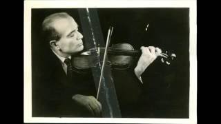 Bronislaw Huberman  Elgar  La Capricieuse Op17 1931  電気再生 [upl. by Sedruol]