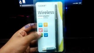 EDUP Wireless USB Adapter 150MbpsIndian Tech [upl. by Kcirad]