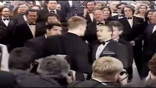 JeanClaude Van Damme vs Dolph Lundgren Cannes 1992 [upl. by Atirhs]