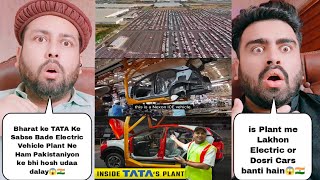 I Went Inside Tatas Biggest Electric Motor Plant In Gujrat India  Pakistani Reaction [upl. by Eciral]