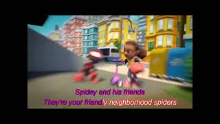 Spidey And His Amazing Friends Theme Song Karaoke Multiplex Video [upl. by Neemsaj]