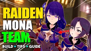 Raiden Shogun Mona is PERFECT DUO  GUIDE  Genshin Impact [upl. by Litt]