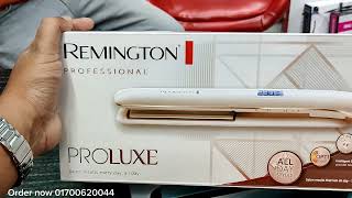 Remington Hair Straightener New model price in BDRemington Hair review in BD [upl. by Hanway]