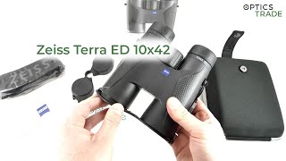 Zeiss Terra ED 10x42 binoculars review  Optics Trade Reviews [upl. by Tertius]