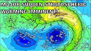 Major Sudden Stratospheric Warming Imminent 16th February 2024 [upl. by Ekoorb933]