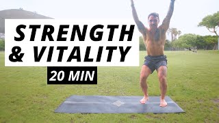 20 Minute Yoga Workout for Strength and Vitality [upl. by Assiluy959]