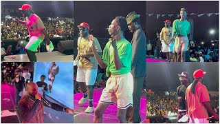 Sweet Pola on stage for first time😳 Dope Nation did wonders with K Promise and Pola at Nungua fest [upl. by Rex648]