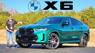 2024 BMW X6 M60i  Part SUV Part Coupe 100 FUN 523 HP Turbo V8 [upl. by Sana]