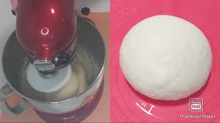 How to make Basic Bread Dough using Kitchenaid Stand Mixer [upl. by Kuo208]