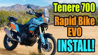 YamahaTenere 700 Rapid Bike EVO INSTALL [upl. by Asseneg68]