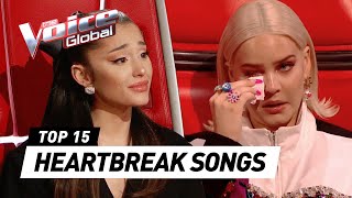 💔 EMOTIONAL HEARTBREAK songs on The Voice [upl. by Arette]