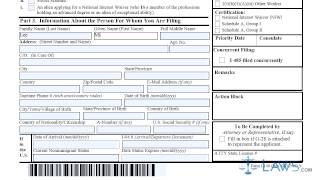 How to Fill i140 Form [upl. by Dnamron695]