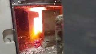 Wood Gasification Boiler Test Burn [upl. by Odoric]