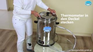 Milky Mini Pasteurizer FJ 15 Manual [upl. by Peirsen663]