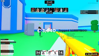 469 Kills on Bridge 2021  Roblox Big Paintball [upl. by Oad]