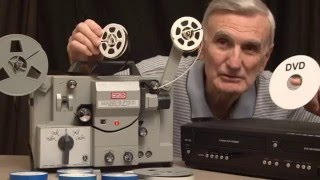 How to transfer older 8mm home movie film to DVD [upl. by Drawdesemaj]