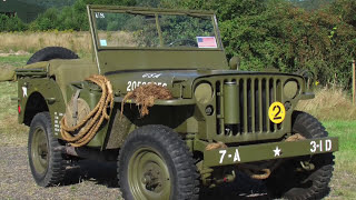 Willys MB ‘Composite’ Jeep 6V 1945  Matching Number  For Sale 🚗 Our favorite Vintage Car [upl. by Celestina]