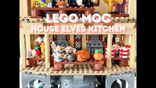 MOC Build LEGO Modular Hogwarts Castle House Elves Kitchen lego harrypotter hogwarts legomoc [upl. by Khichabia]