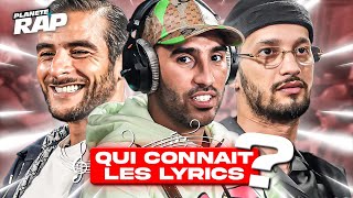 QUI CONNAIT LES LYRICS  avec Heuss LEnfoiré Soolking Sofiane Zeguerre amp Rvzmo PlanèteRap [upl. by Demott576]