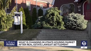 What’s changing in Utah’s housing market after real estate lawsuit settlement [upl. by Leahcimsemaj]