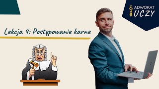 Lekcje WOSu Postępowanie karne  Matura 2024 [upl. by Sew]