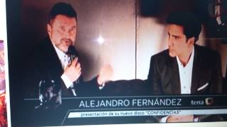 Presentacion Confidencias ALEJANDRO FERNÁNDEZ 13 [upl. by Anivlis915]