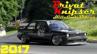 Amazing BMW E30 M3 Sidepipe  Martin BÜRKI Bergrennen 2017  Glorious Hillclimb Sound [upl. by Htenaj]