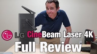 LG HU80KA 4k Laser Projector Full Review [upl. by Elockin941]