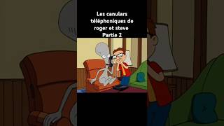 Les canulars téléphoniques de roger et steve Partie 2🤣🤣 shorts short memes [upl. by Nnaacissej899]