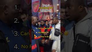 Top 5 Football TV Moments 🤣 [upl. by Amling]