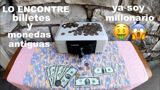 🤑 MONEDAS y BILLETES TENIA el MALETIN  LO QUE TIRAN EN USA LOS MILLONARIOS VENTA DE GARAGE EN USA [upl. by Tamberg586]