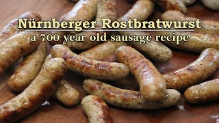 Nürnberger Rost bratwurst  Celebrate sausage S05E29 [upl. by Adam]