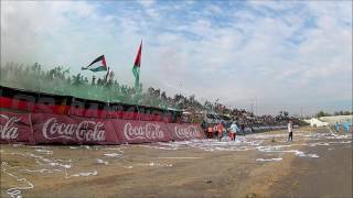 Salida Los Baisanos  Palestino vs Cobresal [upl. by Amby]