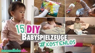 15 DIY Ideen für dein Baby 🤹🏻‍♀️ Babyspielzeuge  Easy  kostenlos  mamiblock [upl. by Arnie626]